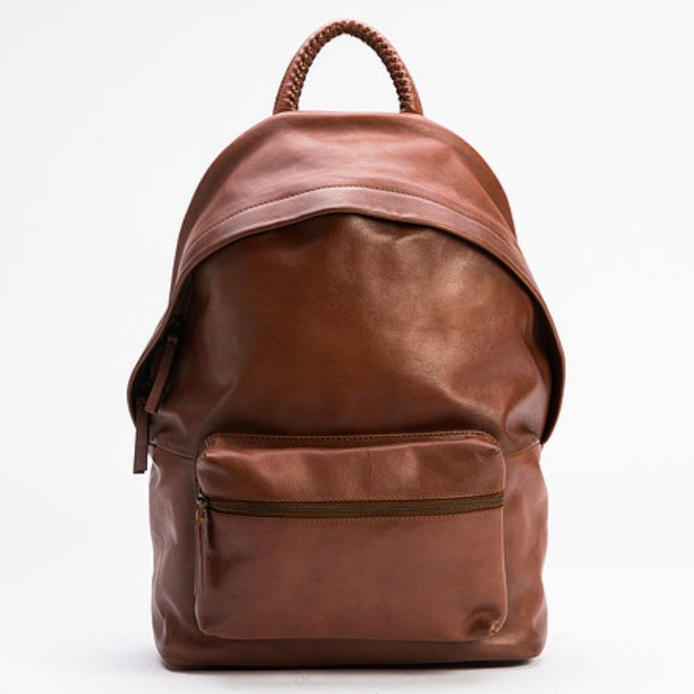 Founders Classic Leather Backpack - NWOT